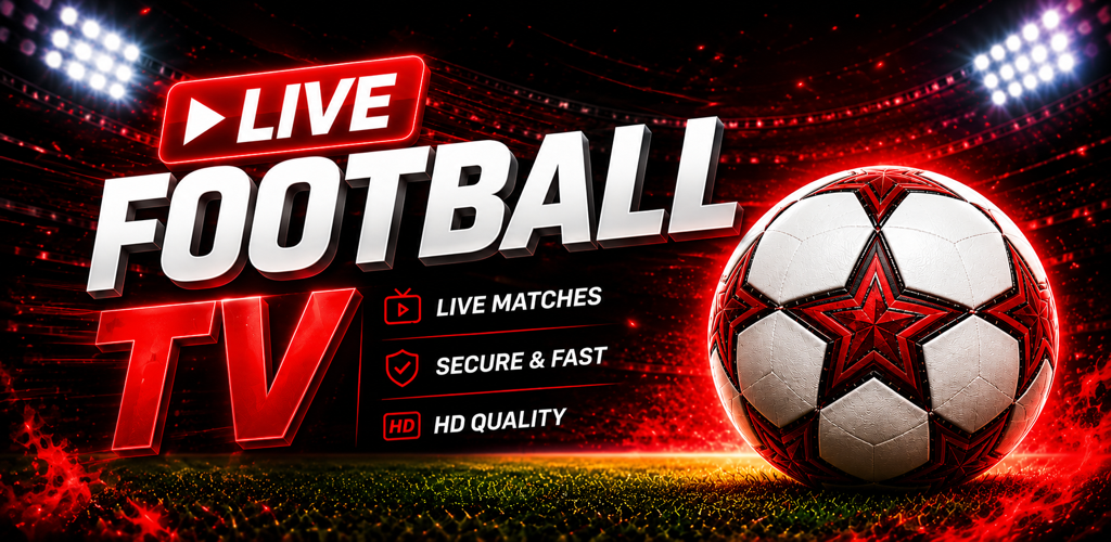 Live Football TV Red featured graphic