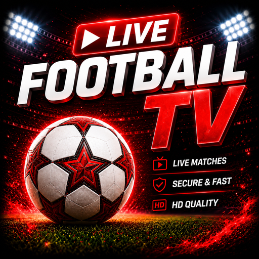 Live Football TV Red icon